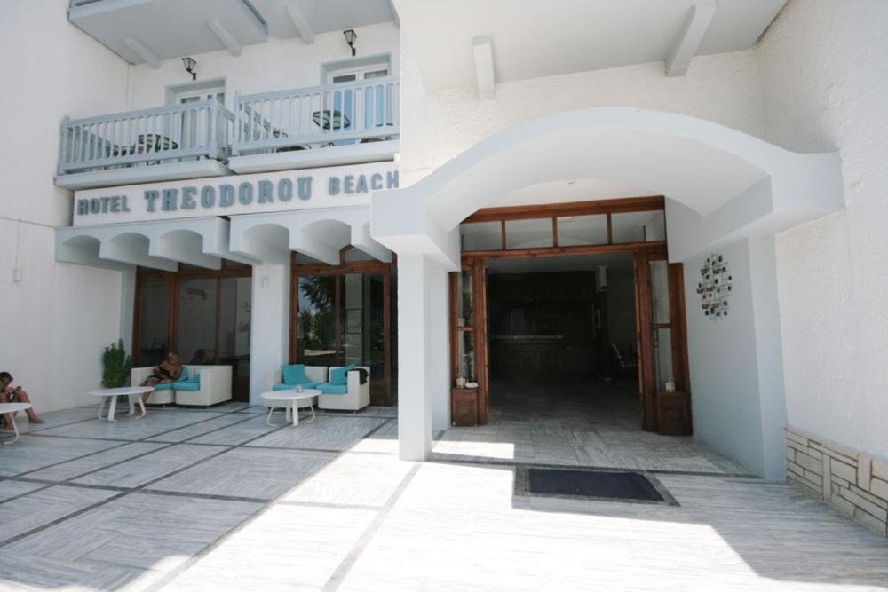 Theodorou Beach Hotel Apartments Psalidi  Exterior foto